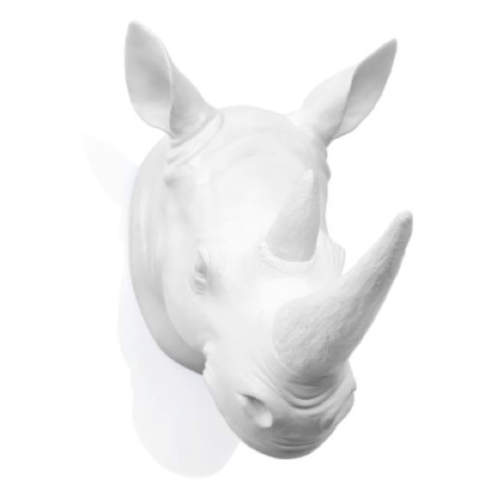 Rhino Head Wall Decor 🦏